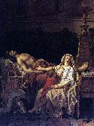 Jacques-Louis David Andromache mourns Hector USA oil painting artist